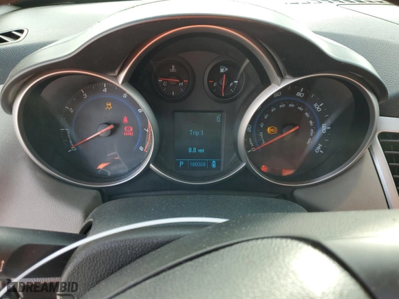 2011 Chevrolet Cruze LS with VIN 1G1PC5SH6B7138571, listed as a Copart auction lot 50911675 with 160,000 mi miles and Clean Title. Bid and sale history available at carsss.com. Image 9.