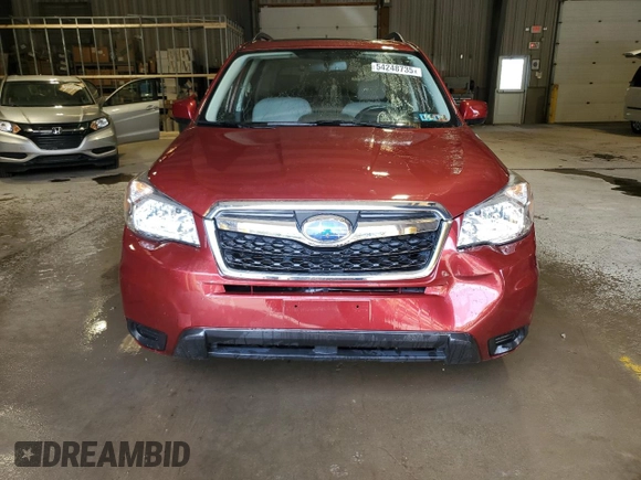 2014 Subaru Forester Premium z VIN JF2SJAEC5EH502351, wystawiony jako Copart lot #54248735 z przebiegiem 45 962 mil mil oraz Szkody całkowita. Historia ofert i sprzedaży dostępna na DreamBid. Obrazek 5.