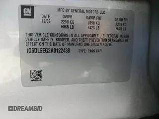 2010 Cadillac CTS Performance z VIN 1G6DL5EG2A0122438, wystawiony jako Copart lot #76540464 z przebiegiem 144 532 mil mil oraz Szkoda całkowita • Salvage title. Historia ofert i sprzedaży dostępna na DreamBid. Obrazek 12.