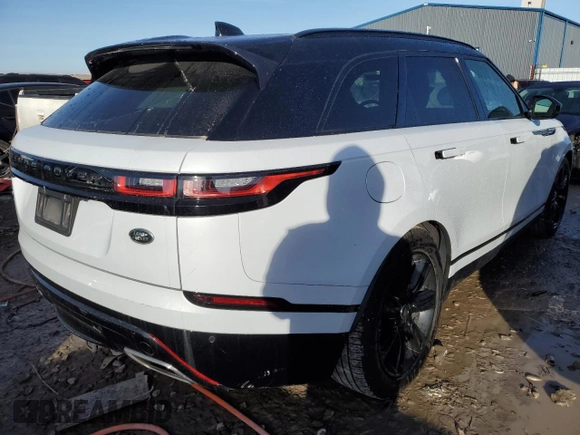 2020 Land Rover Range Rover Velar R-Dynamic S with VIN SALYK2FV9LA289401, listed as a Copart auction lot 39307533 with 19,471 mi miles. Bid and sale history available at carsss.com. Image 3.