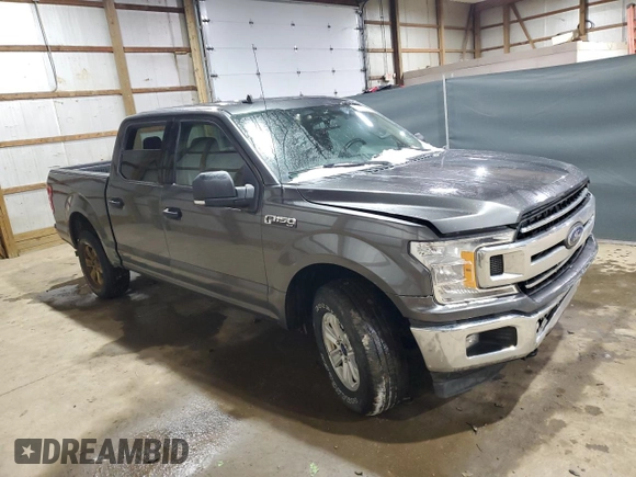 2019 Ford F-150 XL with VIN 1FTEW1EBXKFB46779, listed as a Copart auction lot 42321135 with 93,241 mi miles and Salvage Title. Bid and sale history available at carsss.com. Image 4.