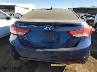 2013 Hyundai Elantra GLS PZEV with VIN KMHDH4AE7DU718490, listed as a Copart auction lot 83266474 with 147,048 mi miles and Non Repairable. Bid and sale history available at carsss.com. Image 6.