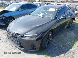 2023 Lexus IS with VIN JTHGZ1B26P5070980, listed as a IAAI auction lot 41253468 with 14,863 mi miles. Bid and sale history available at carsss.com. Image 23.