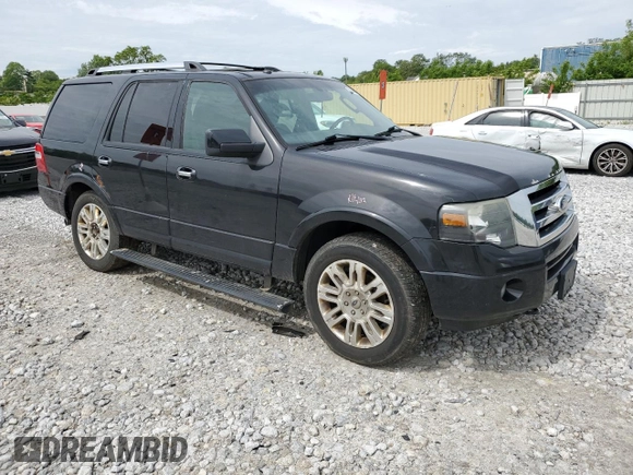2011 Ford Expedition Limited with VIN 1FMJU2A51BEF16741, listed as a Copart auction lot 58368945 with 221,858 mi miles and Salvage title. Bid and sale history available at DreamBid. Image 4.