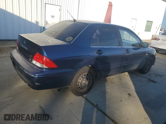 2003 Mitsubishi Lancer ES with VIN JA3AJ26E03U008353, listed as a Copart auction lot 87228824 with 209,255 mi miles and Salvage Title. Bid and sale history available at carsss.com. Image 3.