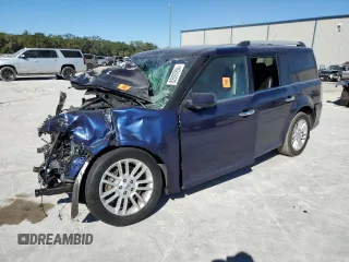 2016 Ford Flex SEL z VIN 2FMHK6C80GBA01395, wystawiony jako Copart lot #82097894 z przebiegiem Nie podano mil oraz Szkoda całkowita • Salvage title. Historia ofert i sprzedaży dostępna na DreamBid. Obrazek 1.