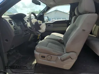 2010 Ford F-150 XL with VIN 1FTFX1EV3AKE20275, listed as a Copart auction lot 61480585 with 76,806 mi miles and Salvage title. Bid and sale history available at DreamBid. Image 7.