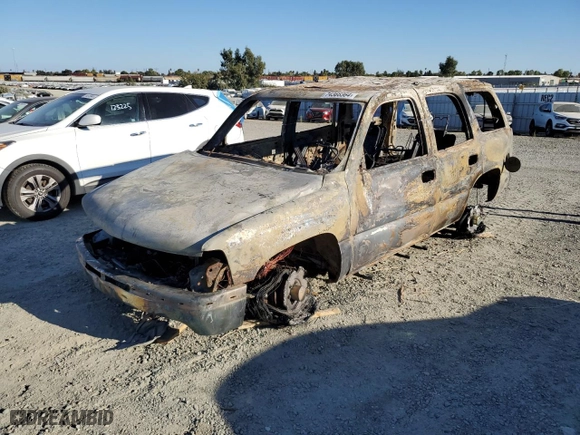 2005 Chevrolet Tahoe LT with VIN 1GNEC13TX5R136199, listed as a Copart auction lot 74366364 with 0 mi miles and Non Repairable. Bid and sale history available at carsss.com. Image 1.