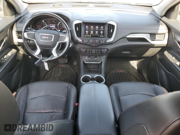 2020 GMC Terrain SLT with VIN 3GKALPEV3LL234587, listed as a Copart auction lot 61223135 with 37,989 mi miles and Salvage title. Bid and sale history available at DreamBid. Image 8.