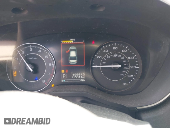 2020 Subaru Impreza Premium with VIN 4S3GTAV63L3721330, listed as a IAAI auction lot 42248125 with 115,011 mi miles and . Bid and sale history available at DreamBid. Image 7.