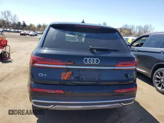 2020 Audi Q7 Premium Plus with VIN WA1LXAF73LD003064, listed as a Copart auction lot 52695705 with 90,564 mi miles and Clean Title. Bid and sale history available at carsss.com. Image 6.