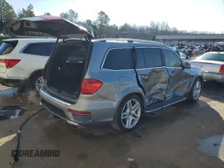 2015 Mercedes-Benz GL-Class GL 550 with VIN 4JGDF7DE4FA591740, listed as a Copart auction lot 37655723 with 189,163 mi miles. Bid and sale history available at carsss.com. Image 3.