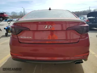2015 Hyundai Sonata 2.4L SE with VIN 5NPE24AF1FH031554, listed as a Copart auction lot 50069415 with 129,626 mi miles and Clean Title. Bid and sale history available at carsss.com. Image 6.