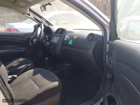 2019 Nissan Versa Sedan SV with VIN 3N1CN7AP1KL803475, listed as a IAAI auction lot 41668904 with 106,744 mi miles. Bid and sale history available at carsss.com. Image 5.