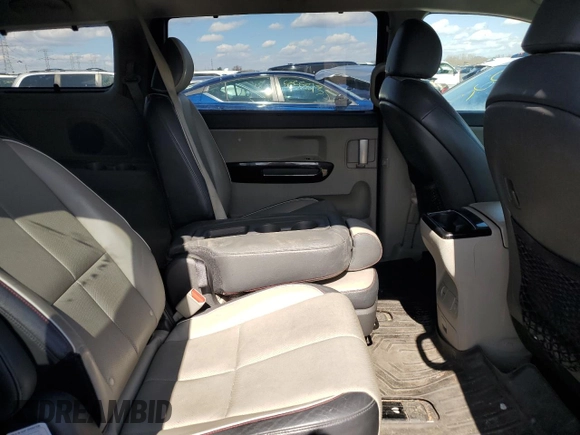 2015 Kia Sedona EX with VIN KNDMC5C19F6025057, listed as a Copart auction lot 50420385 with 145,390 mi miles and Salvage Title. Bid and sale history available at carsss.com. Image 11.
