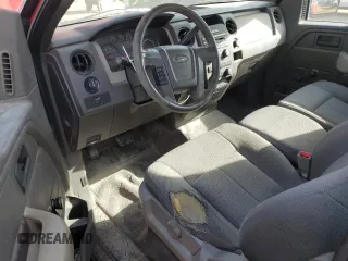 2009 Ford F-150 STX with VIN 1FTRX12W29FA24563, listed as a Copart auction lot 50050005 with 110,780 mi miles and Salvage Title. Bid and sale history available at carsss.com. Image 8.