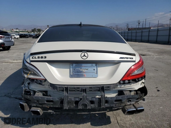 2013 Mercedes-Benz CLS-Class CLS 63 AMG with VIN WDDLJ7EB2DA085782, listed as a Copart auction lot 43229545 with 113,010 mi miles and Salvage Title. Bid and sale history available at carsss.com. Image 6.