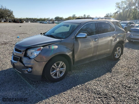 2012 Chevrolet Equinox LTZ with VIN 2GNFLFE59C6286586, listed as a Copart auction lot 48455965 with 155,888 mi miles and Salvage Title. Bid and sale history available at carsss.com. Image 1.