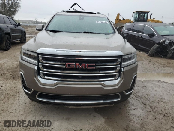 2022 GMC Acadia SLT with VIN 1GKKNML46NZ163078, listed as a Copart auction lot 39393714 with 16,535 mi miles and Salvage Title. Bid and sale history available at carsss.com. Image 5.