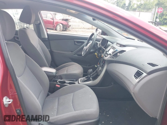 2016 Hyundai Elantra SE with VIN 5NPDH4AE2GH653924, listed as a IAAI auction lot 42496627 with 95,676 mi miles and . Bid and sale history available at DreamBid. Image 5.