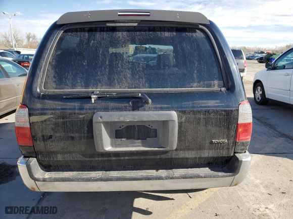 1998 Toyota 4Runner Limited with VIN JT3HN87R2W0159431, listed as a Copart auction lot 46730705 with 280,566 mi miles and Salvage Title. Bid and sale history available at carsss.com. Image 6.