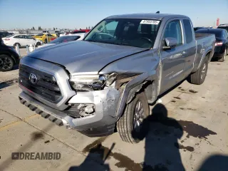 2016 Toyota Tacoma SR with VIN 5TFRX5GN4GX072645, listed as a Copart auction lot 87955705 with 143,142 mi miles and Salvage Title. Bid and sale history available at carsss.com. Image 1.