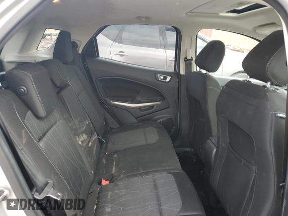 2019 Ford EcoSport SE z VIN MAJ3S2GE6KC263752, wystawiony jako Copart lot #54640544 z przebiegiem 58 629 mil mil oraz Szkody całkowita. Historia ofert i sprzedaży dostępna na DreamBid. Obrazek 10.