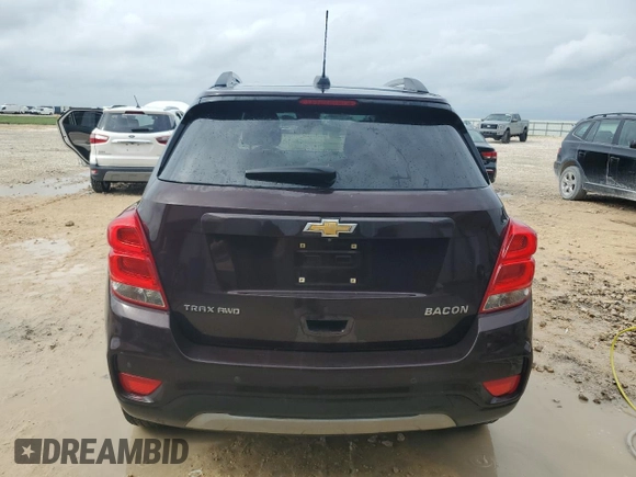 2022 Chevrolet Trax LT with VIN KL7CJPSMXNB535803, listed as a Copart auction lot 50801825 with 63,475 mi miles and Clean Title. Bid and sale history available at carsss.com. Image 6.