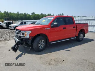 2020 Ford F-150 XL with VIN 1FTEW1E48LKD04367, listed as a Copart auction lot 59169355 with Not provided miles and Salvage title. Bid and sale history available at DreamBid. Image 1.