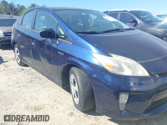 2012 Toyota Prius One with VIN JTDKN3DU9C1610096, listed as a IAAI auction lot 41980917 with 216,546 mi miles and . Bid and sale history available at carsss.com. Image 6.