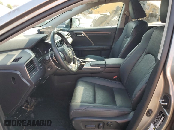 2021 Lexus RX 450h with VIN 2T2HGMDA6MC066035, listed as a Copart auction lot 65873235 with 51,949 mi miles and Salvage title. Bid and sale history available at DreamBid. Image 7.