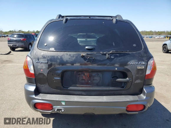 2004 Hyundai Santa Fe GLS with VIN KM8SC13E54U700457, listed as a Copart auction lot 53755855 with 101,565 mi miles and Clean Title. Bid and sale history available at DreamBid. Image 6.