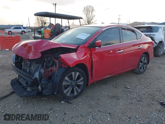 2019 Nissan Sentra SV with VIN 3N1AB7AP0KY250398, listed as a IAAI auction lot 41113513 with 111,909 mi miles and . Bid and sale history available at DreamBid. Image 16.