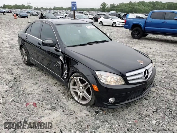 2008 Mercedes-Benz C 300 Sport with VIN WDDGF54X58F111191, listed as a Copart auction lot 58345335 with 181,634 mi miles and Salvage title. Bid and sale history available at DreamBid. Image 13.