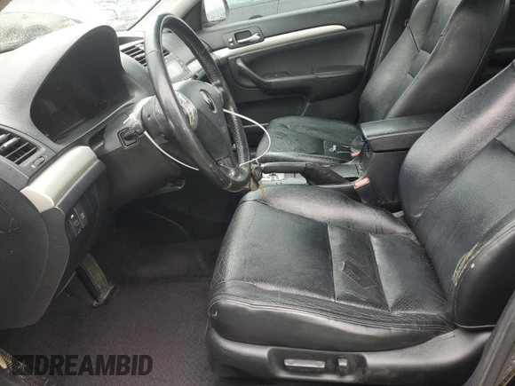 2004 Acura TSX with VIN JH4CL96894C011975, listed as a Copart auction lot 56926035 with 232,498 mi miles and Salvage title. Bid and sale history available at DreamBid. Image 7.