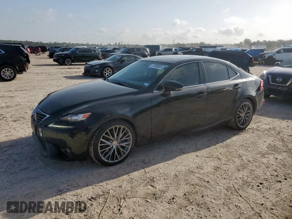 2014 Lexus IS 250 with VIN JTHBF1D21E5033364, listed as a Copart auction lot 61505885 with 96,171 mi miles and Salvage title. Bid and sale history available at DreamBid. Image 1.