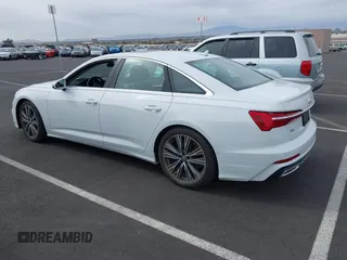 2019 Audi A6 Premium Plus with VIN WAUL2AF28KN022417, listed as a IAAI auction lot 41741395 with 61,767 mi miles. Bid and sale history available at carsss.com. Image 3.