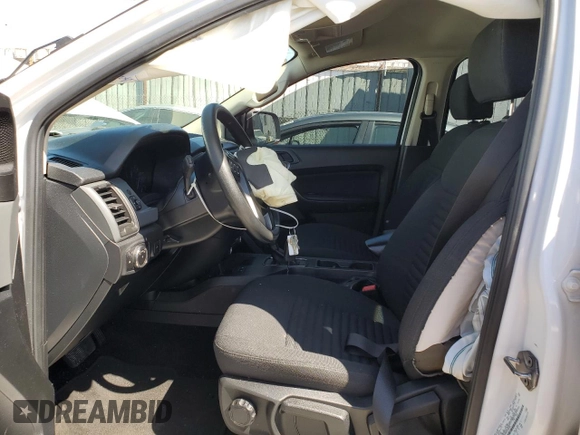 2023 Ford Ranger XL with VIN 1FTER4EH3PLE32205, listed as a Copart auction lot 49626995 with 48,609 mi miles and Salvage Title. Bid and sale history available at DreamBid. Image 7.