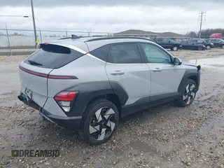 2024 Hyundai Kona Limited with VIN KM8HECA33RU040170, listed as a IAAI auction lot 42116620 with 6,810 mi miles and . Bid and sale history available at carsss.com. Image 4.