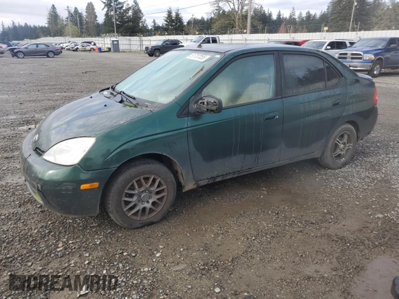 2001 Toyota Prius with VIN JT2BK12U010034412, listed as a Copart auction lot 51707055 with 343,942 mi miles and Clean Title. Bid and sale history available at carsss.com. Image 1.