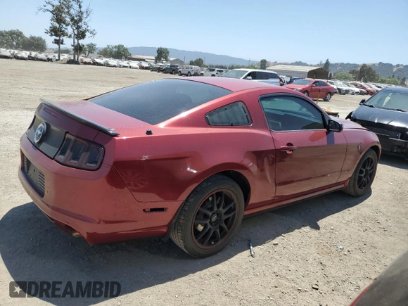 2014 Ford Mustang V6 with VIN 1ZVBP8AM5E5217295, listed as a Copart auction lot 61472765 with 141,580 mi miles and Salvage title. Bid and sale history available at DreamBid. Image 3.