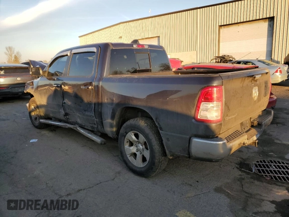 2019 Ram 1500 Big Horn/Lone Star with VIN 1C6RRFFG6KN646726, listed as a Copart auction lot 41802655 with 103,755 mi miles and Salvage Title. Bid and sale history available at carsss.com. Image 2.
