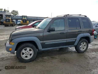 2005 Jeep Liberty Sport with VIN 1J4GL48KX5W574770, listed as a Copart auction lot 60776454 with 193,986 mi miles and Clean Title. Bid and sale history available at carsss.com. Image 1.