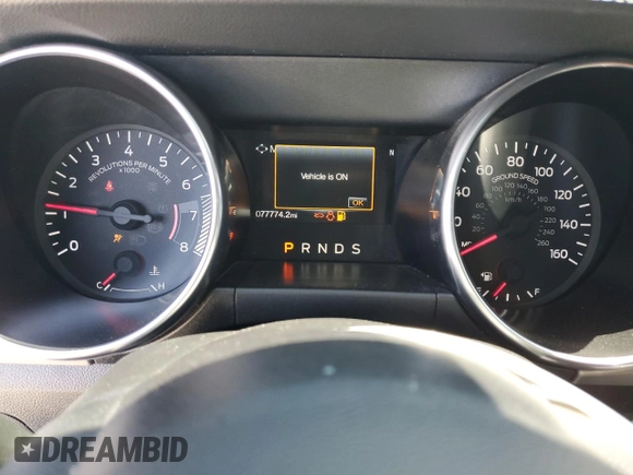 2022 Ford Mustang EcoBoost с VIN 1FATP8UH7N5105660, выставлен на аукционе Copart как лот 63577725 с пробегом 77 774 миль миль и Списание • Salvage title. История ставок и продаж доступна на DreamBid. Изображение 9.
