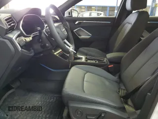 2024 Audi Q3 S line Premium Plus with VIN WA1EECF3XR1205174, listed as a Copart auction lot 88535095 with 1,174 mi miles and Salvage title. Bid and sale history available at DreamBid. Image 7.