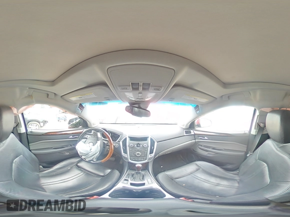2010 Cadillac SRX Premium Collection with VIN 3GYFNFEY8AS589008, listed as a Copart auction lot 51744745 with Not Provided miles and Salvage Title. Bid and sale history available at DreamBid. Image 14.