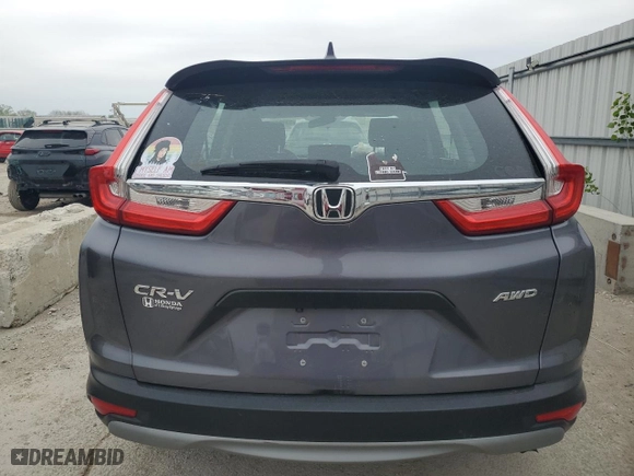 2018 Honda CR-V LX with VIN 5J6RW6H39JL002752, listed as a Copart auction lot 53704775 with 78,762 mi miles and Clean Title. Bid and sale history available at carsss.com. Image 6.