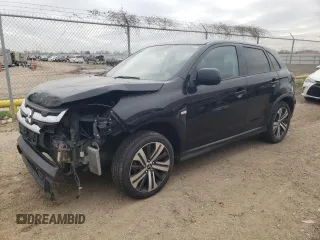2020 Mitsubishi Outlander ES with VIN JA4AP3AU1LU017562, listed as a Copart auction lot 82314074 with 112,089 mi miles and Salvage title. Bid and sale history available at DreamBid. Image 1.