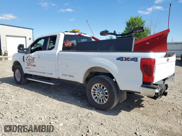 2020 Ford F-350 XL with VIN 1FT8X3BT0LEC74345, listed as a Copart auction lot 63004425 with 159,769 mi miles and Salvage title. Bid and sale history available at DreamBid. Image 2.