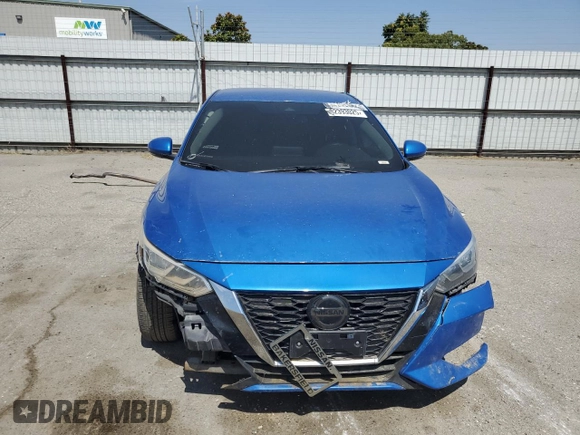 2020 Nissan Sentra with VIN N1AB8CV5LY238119, listed as a Copart auction lot 62393025 with Not provided miles and Clean title. Bid and sale history available at DreamBid. Image 5.